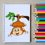 Cover Image of Herunterladen How to Draw a Monkey 1.1 APK