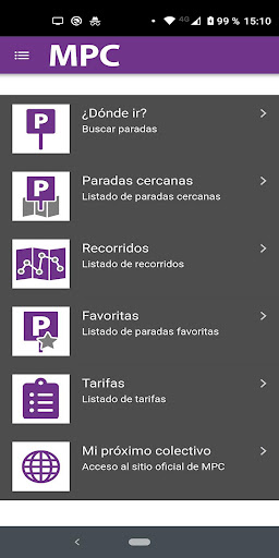 Android application MPC screenshort