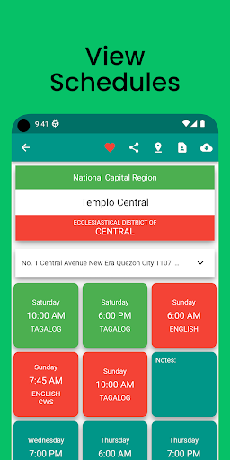 INC Worship Schedule