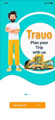 Android application Travo screenshort