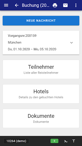 Meine Reisen Screen 3