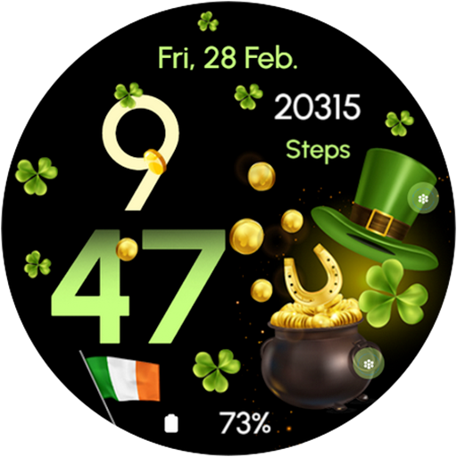 A04s - St. Patrick's Day Logo
