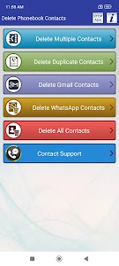 Delete all Phonebook Contacts Unknown