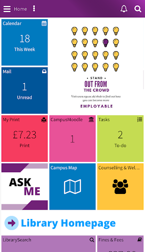 Android application MYRGU screenshort