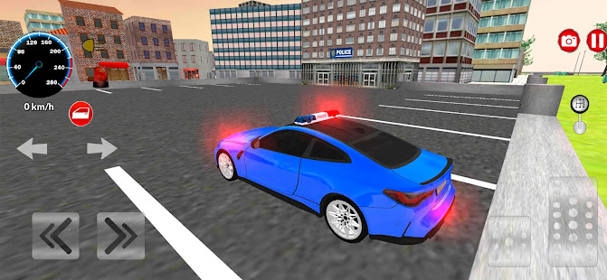 Police M4 Sport Car Driving 1.1 APK screenshots 1