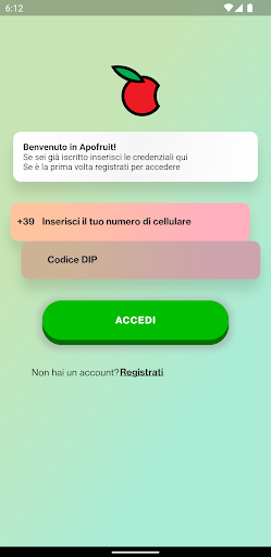 Android application Apofruit screenshort