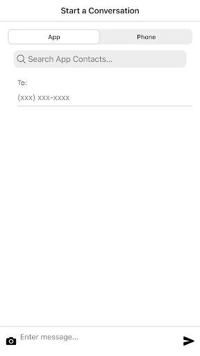 Xicall Text Screen 3