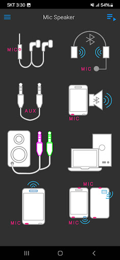 Mic Speaker Screen 2