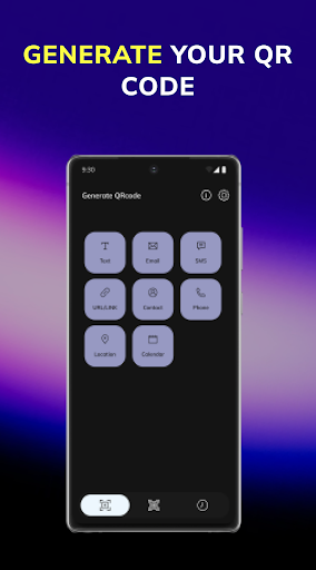 Qr code scanner app, reader Screen 3