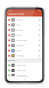 Screenshot 4 Centro de control IOS 16 android