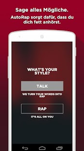 AutoRap by Smule Screenshot