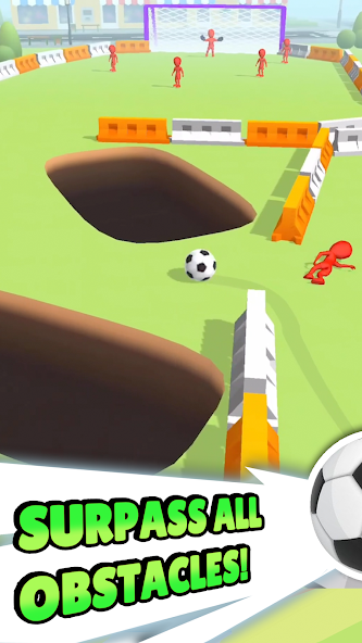 Crazy Kick! Fun Football game banner