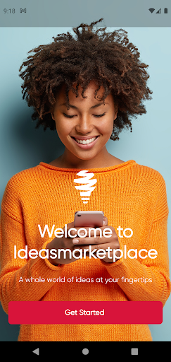 Android application Ideasmarketplace screenshort