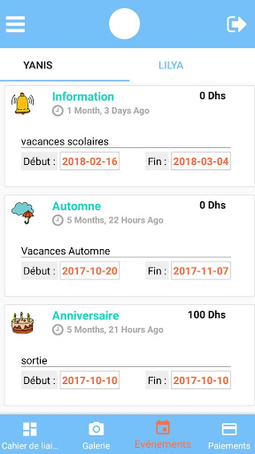Parent App – SuperKids by PROC Screen 3