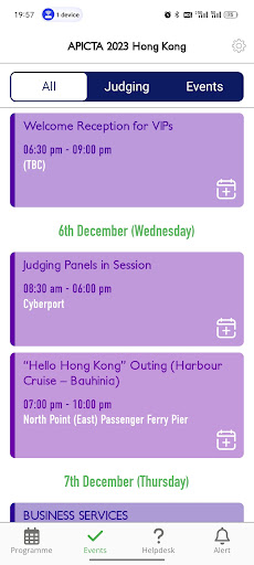 APICTA 2023 Hong Kong Screen 3