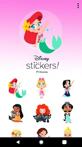 Disney Princess Rubbel Sticker Schablonen set Bastelset Geschenkset Mädchen Neu 