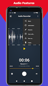 Audio -Voice Recorder : Pro
