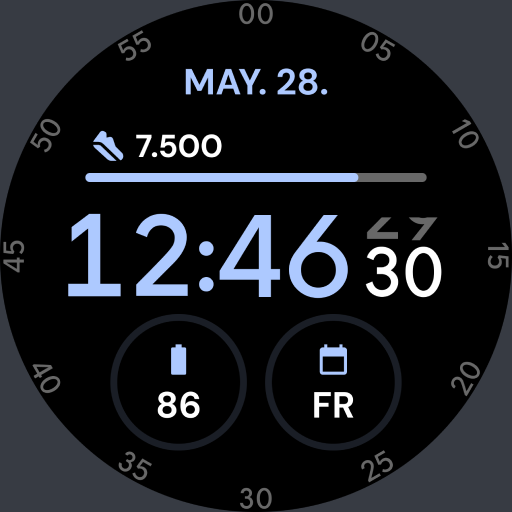 Active - Digital Watch Face Download on Windows