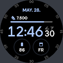 Active - Digital Watch Face