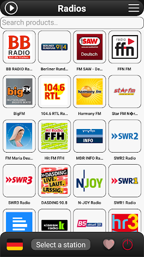 Android application Germany Radio FM screenshort