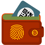 Blockchain Bitcoin Wallet - fingerprint icon