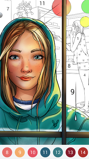 لعبه Happy Color – لوّن وفقاً للرقم apk مهكر5