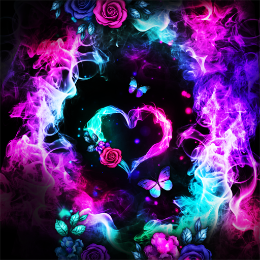 Colorful Smoke - Wallpaper logo
