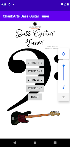 ChankArts™ - Bass Guitar Tuner Screen 3