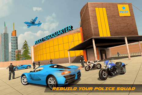Police Car Transporter Plane u2013 Police Crime City 1.2 screenshots 5
