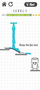 เกม วาดเส้นแก้วน้ำ