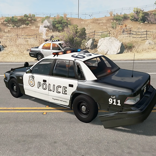 American Police Car Driving