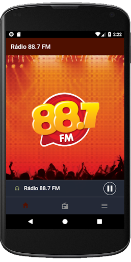 Android application Rádio 88,7 FM screenshort