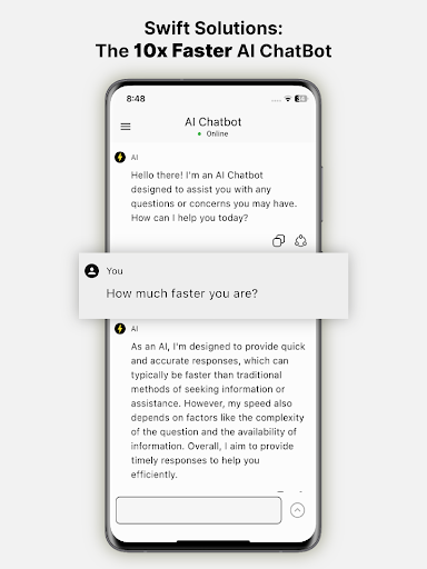 Screenshot of ChatBot - AI Writer Assistant
