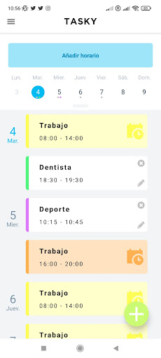 Tasky Screen 2