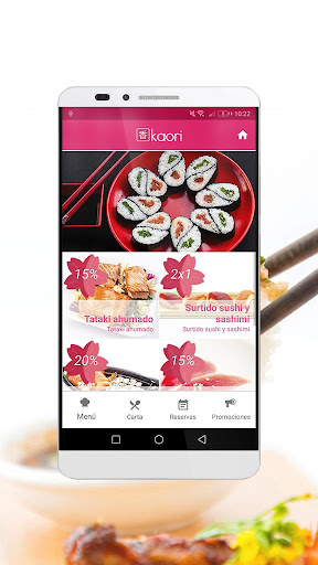 Android application Kaori screenshort