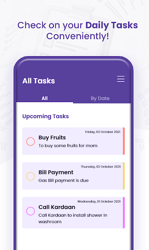 Android application Notes Keeper - To-do list screenshort