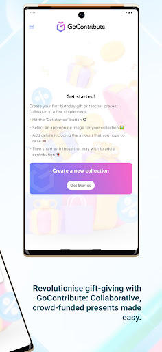 GoContribute Screen 2