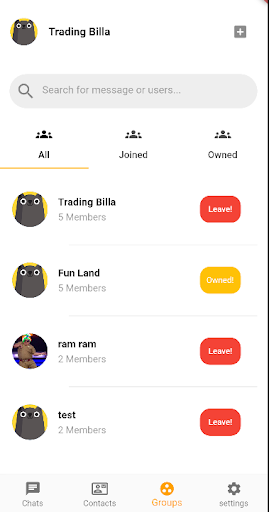 Trading Billa Screen 2