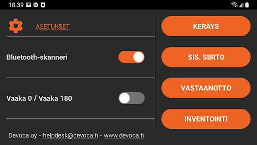 Android application Talk'nPick screenshort