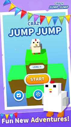 Crazy Jump Jump - Screenshot 1