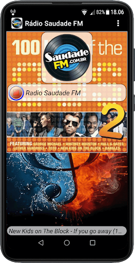 Android application Radio Saudade FM screenshort