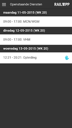 RailApp (Rail App) Screen 3