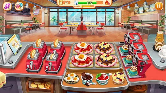 Crazy Diner: Cooking Game