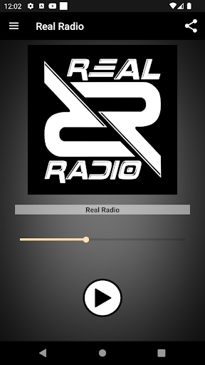 Android application Real Radio screenshort