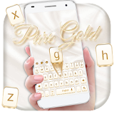 Pure Gold  Keyboard Theme icon