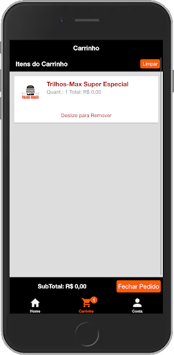 Trilhos Burger Screen 3