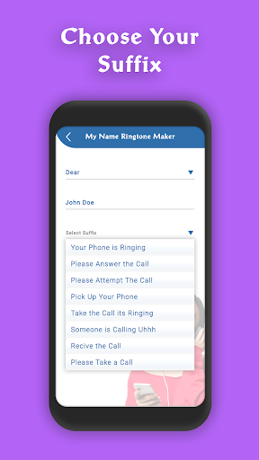 Name Ringtone Maker With Song Screen 2