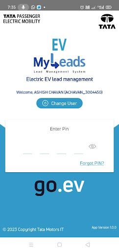 EV MyLeads Screen 2
