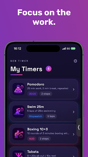 GenTimer: AI Timer & Stopwatch screenshot 3