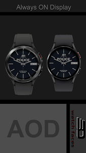 aad 14l police 3D watch faces